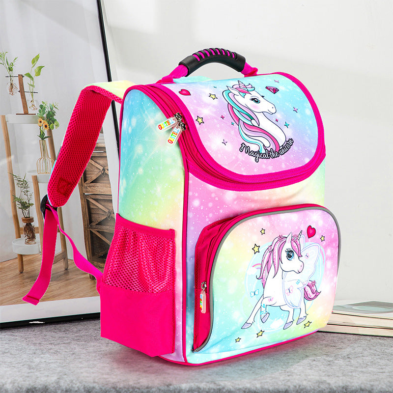 Niños al por mayor Grado 1-6 Mochila de tela Oxford